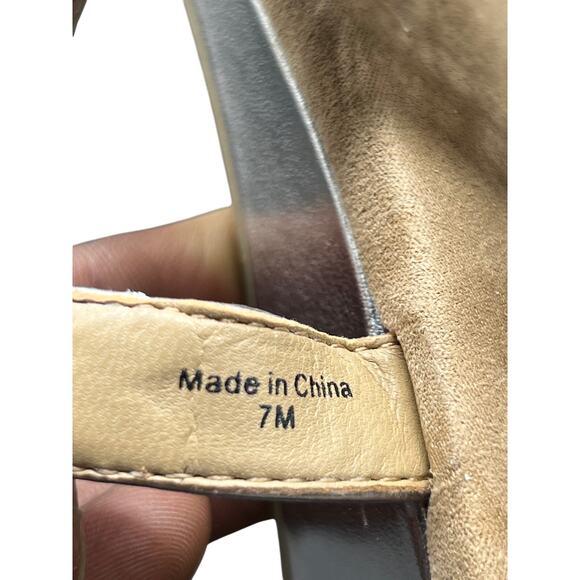 🖤 Natural Reflections Black Thong Slide Sandals Women 9 Comfort Casual Summer - Picture 5 of 5